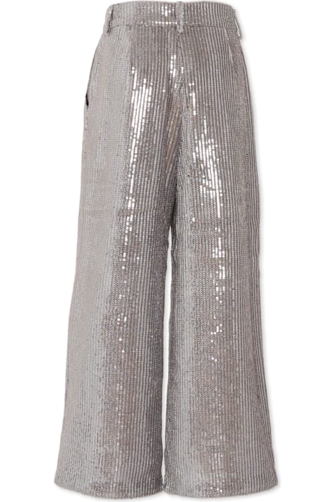DKNY for Women DKNY Silver Trousers For Girl With Sequins