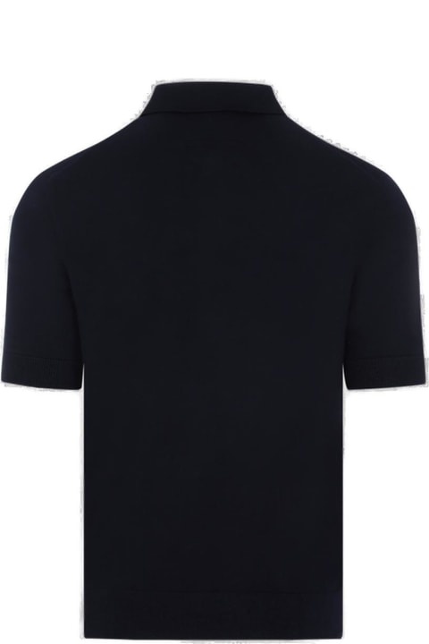 Zegna Shirts for Men Zegna Short Sleeved Polo Shirt