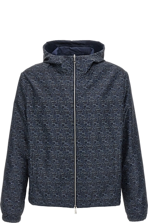 Coats & Jackets for Men Fendi Ff Windbreaker