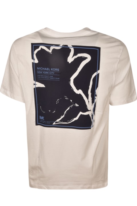 Michael Kors Men Michael Kors Logo Printed T-shirt