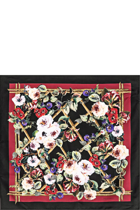 ウィメンズ新着アイテム Dolce & Gabbana Floral Scarf