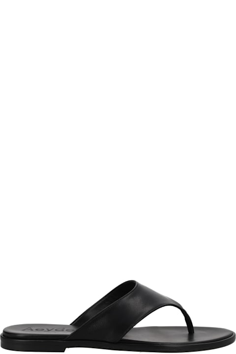 aeyde Leather Thong Sandal