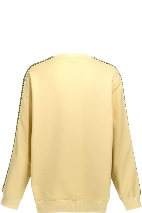 Lanvin سترات صوف وبدل رياضية لـ القسم الرجالي Lanvin 'brodé Lanvin Side Curb' Sweatshirt