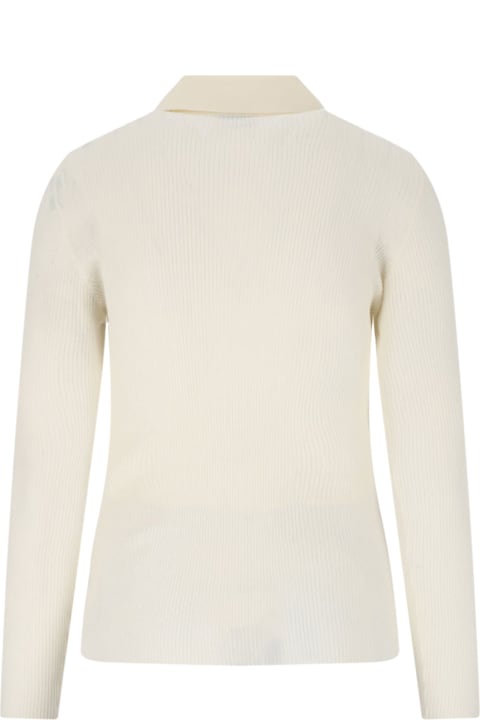 Homeware Moncler Logo Ribbed Top