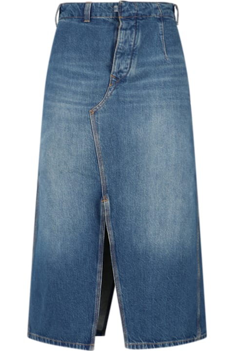 Homeware Victoria Beckham Denim Midi Skirt