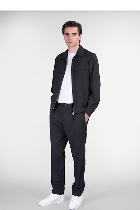Santaniello Clothing for Men Santaniello Pisa 26 In Black Polyester