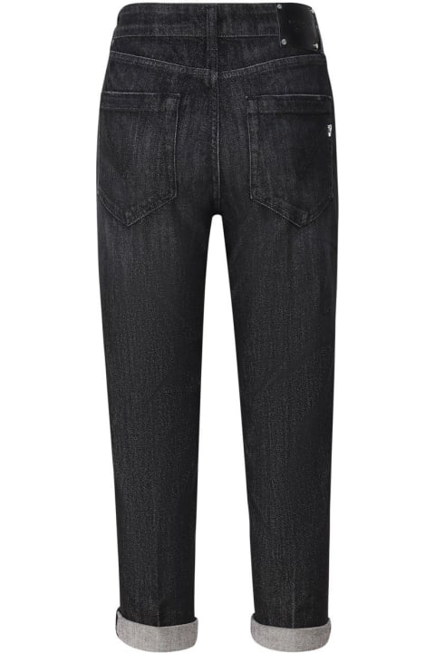 Sale for Women Dondup High-rise Turn-up Hem Jeans