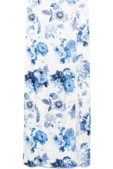 Alice + Olivia لـ Men Alice + Olivia Stephine Printed Long Skirt