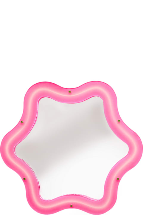 Seletti for Kids Seletti 'supercurve Mirror Tiny Flower' Mirror