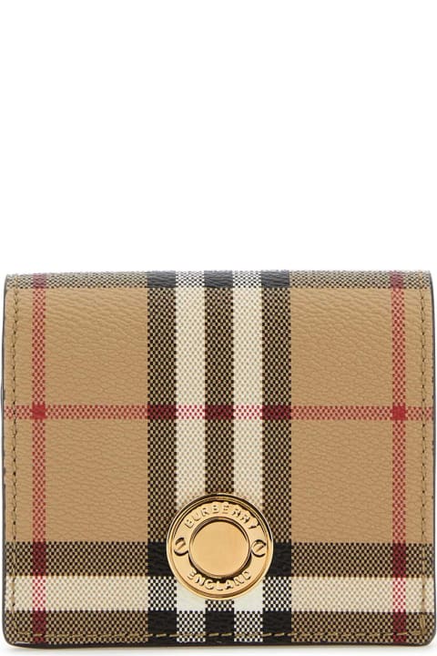 Burberry Accessories for Women Burberry Printed Canvas Small Wallet
