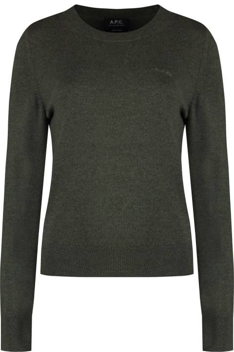 Sweaters for Women A.P.C. Nina Crew-neck Wool Sweater