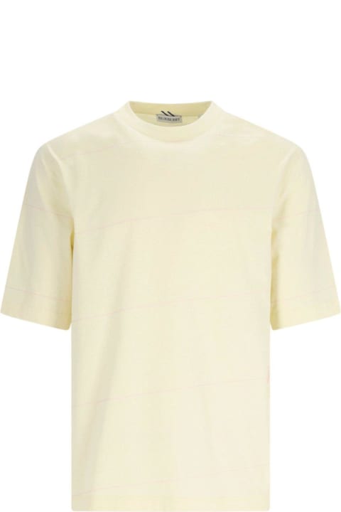 Topwear for Men Burberry Crewneck Striped T-shirt