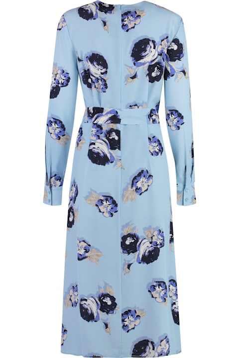 Homeware Alfieri 
St.John Printed Silk Dress