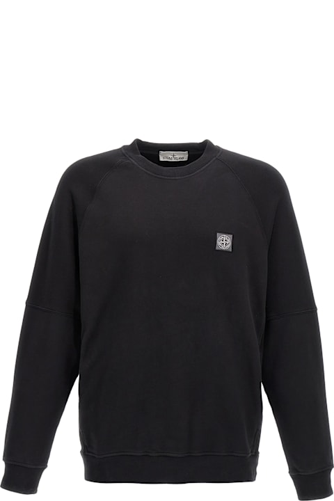 Stone Island for Men Stone Island Logo Patch Sweatshirt