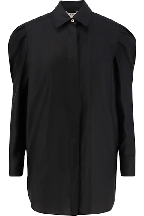 Max Mara ملابس علوية لـ السيدات Max Mara Faraday Long Cotton Shirt