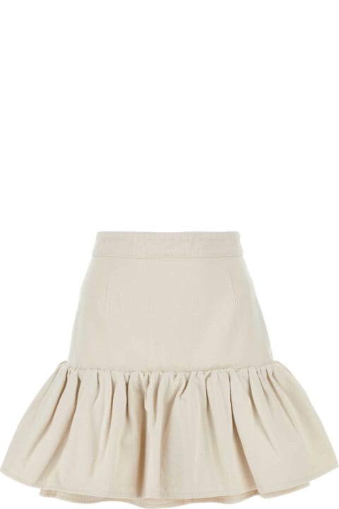 Patou Skirts for Women Patou Sand Denim Skirt