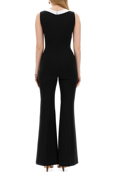 Moschino Jumpsuits for Women Moschino Crepe Jumpsuit House Symbols !?!