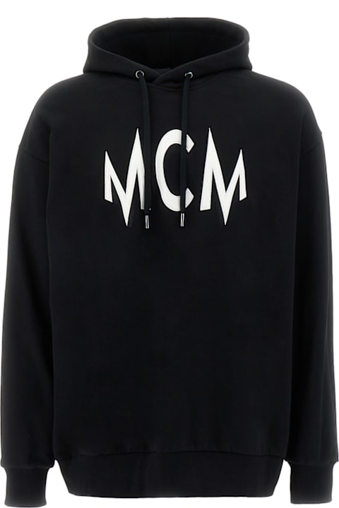 MCM Fleeces & Tracksuits for Women MCM Black Cotton Sweatshirt