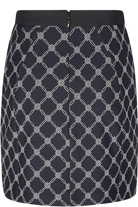 Homeware Elisabetta Franchi All-over Printed Mini Skirt