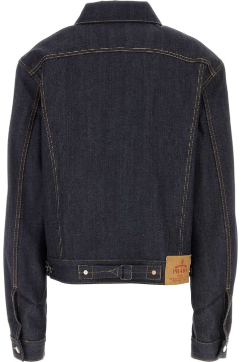 Prada Coats & Jackets for Women Prada Denim Jacket