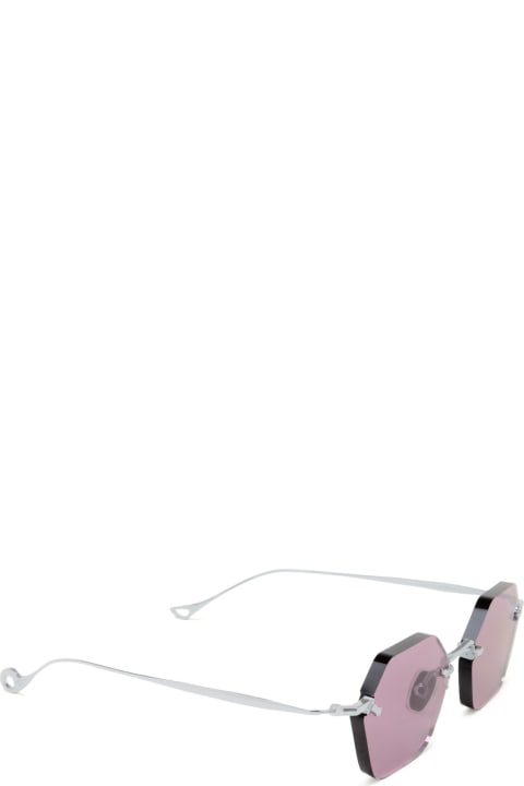 Accessories for Women Eyepetizer Carnaby Silver Sunglasses