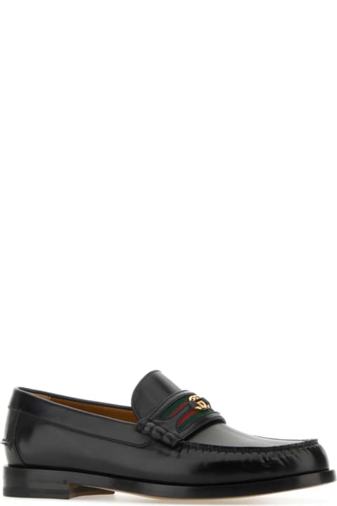 Gucci Sale for Men Gucci Black Leather 1953 Loafers