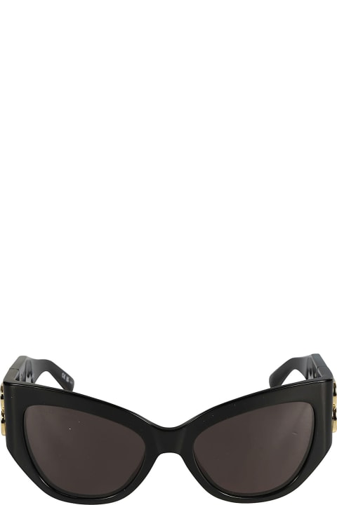 メンズ Balenciaga Eyewearのアイウェア Balenciaga Eyewear Bb Embossed Cat-eye Sunglasses