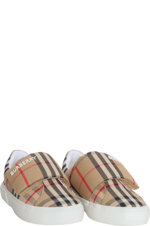 Shoes for Girls Burberry Slip On Vintage Check