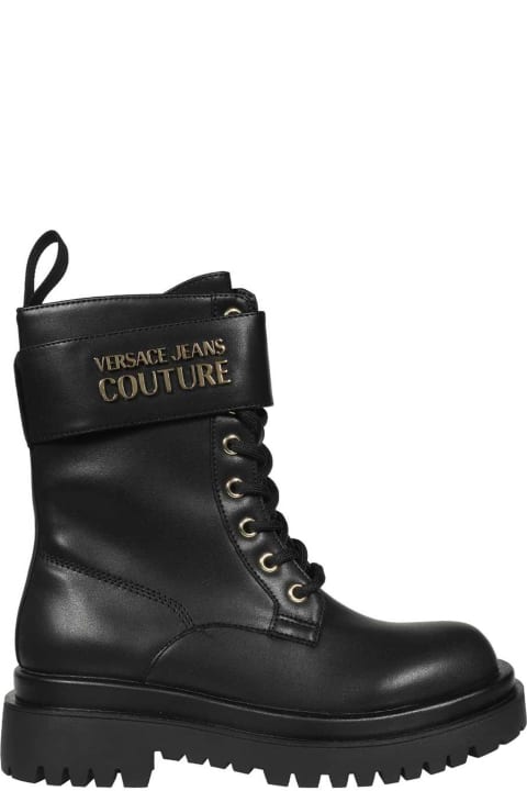 Versace Jeans Couture Boots for Women Versace Jeans Couture Lace-up Ankle Boots