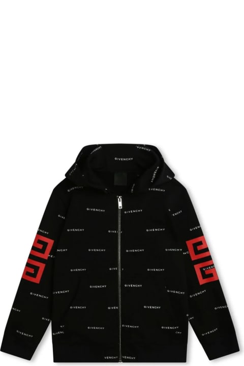 Topwear for Boys Givenchy Givenchy Kids Sweaters Black