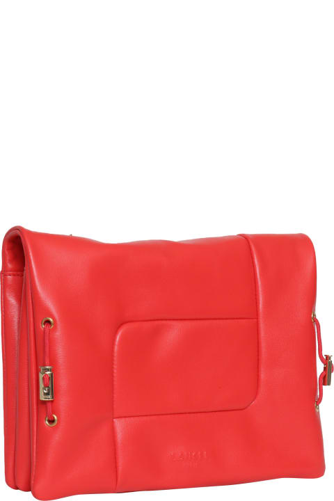 Lancel for Women Lancel Red Rabat Bag