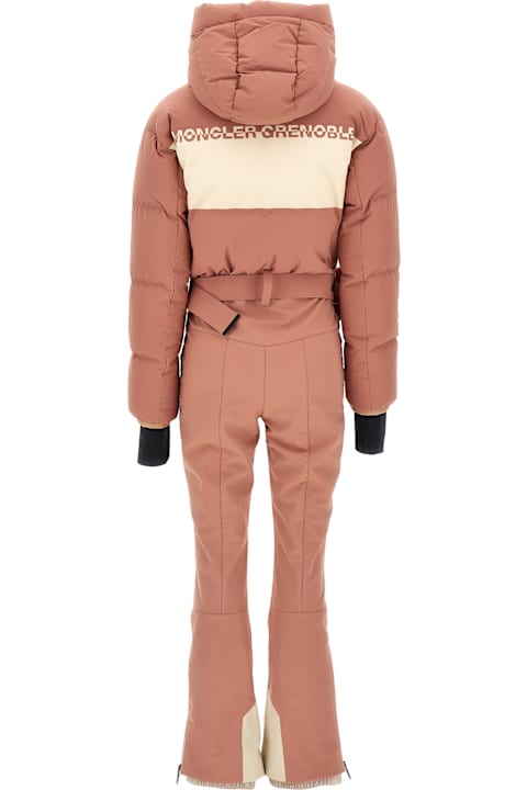 جمب سوت لـ السيدات Moncler Grenoble Logo Ski Suit