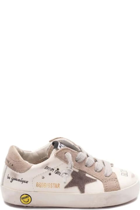 Golden Goose Shoes for Boys Golden Goose Golden Goose Kids Sneakers White