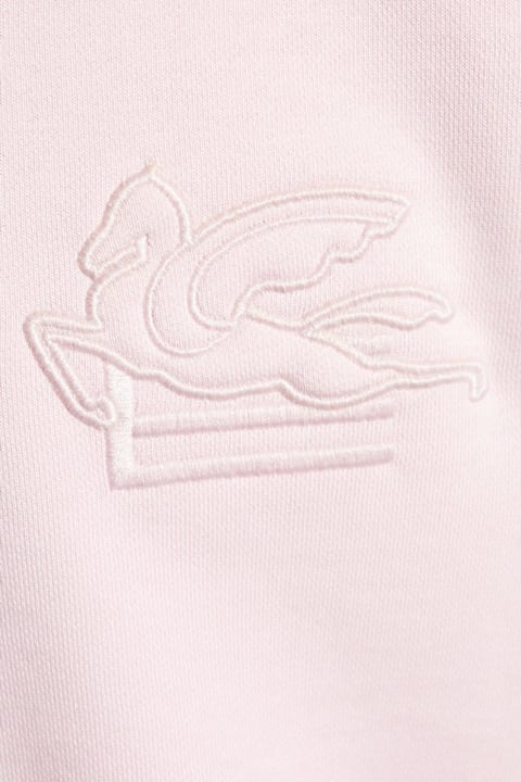سترات صوف وبدل رياضية لـ القسم الرجالي Etro Pegaso-embroidered Long-sleeved Sweatshirt
