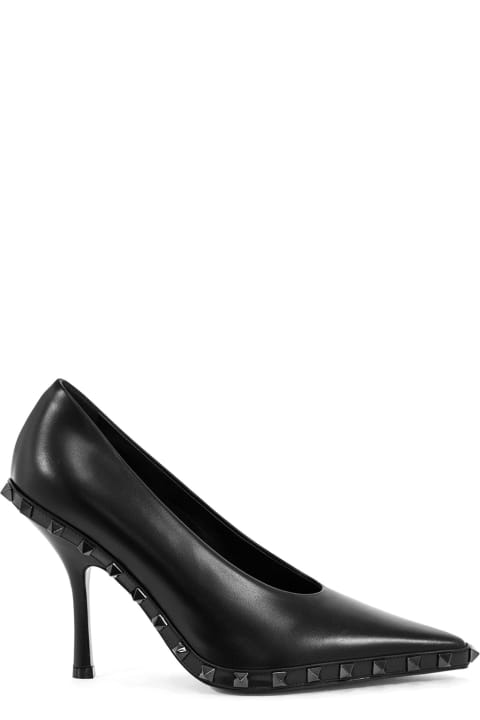 High-Heeled Shoes for Women Valentino Garavani Garavani Rockstud Leather Pumps