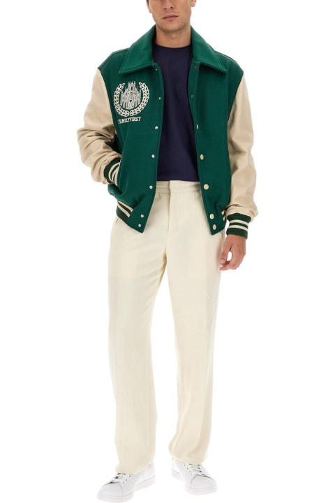 Family First Milano for Men Family First Milano College Varsity Jacket