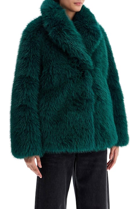 STAND STUDIO for Women STAND STUDIO Short Hunter Coat In Faux Fur