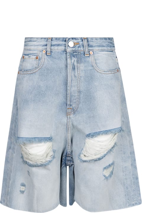 Skirts for Women VETEMENTS Rip Denim Jeans