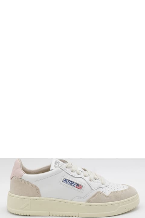 Autry White Leather Medalist Sneakers