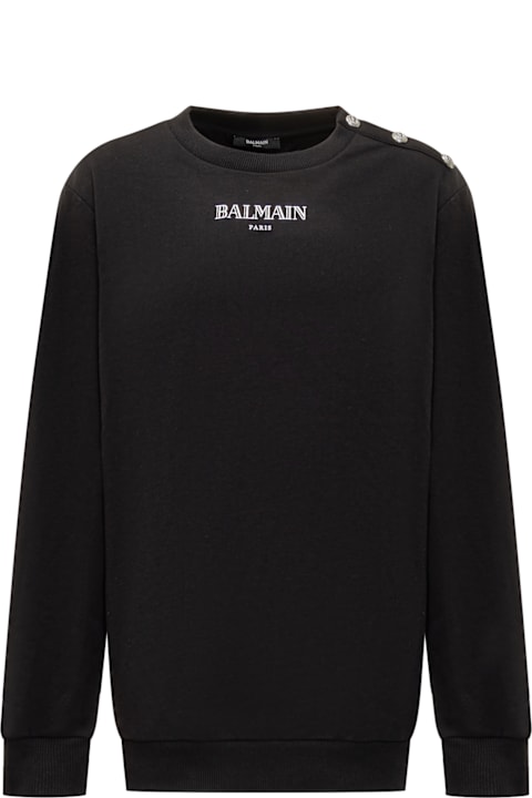 آخر صيحات الموضة من أولاد Balmain Sweatshirt