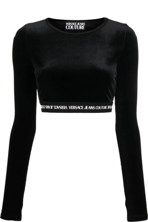 ウィメンズ Versace Jeans Coutureのトップス Versace Jeans Couture Versace Jeans Couture T-shirts And Polos Black