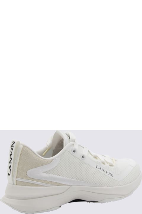 Sale for Men Lanvin White Leather Sneakers