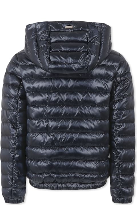 Herno for Kids Herno Blue Down Jacket For Kids