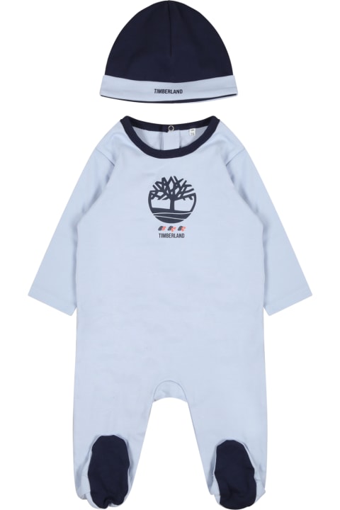 Multicolor Set For Baby Boy With Logo