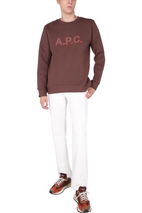 A.P.C. for Men A.P.C. Sweatshirt With Embroidered Logo