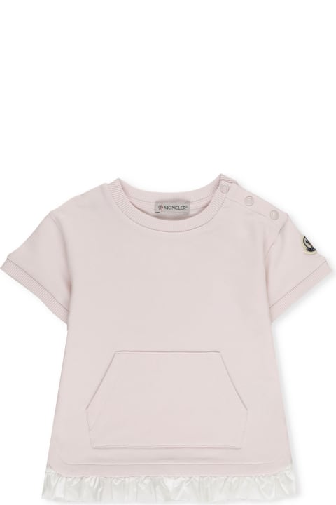 Sale for Baby Girls Moncler Dress With Ruffles