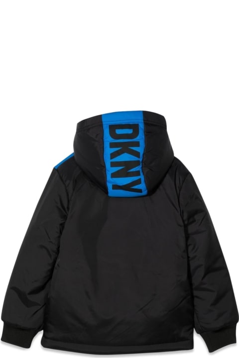 ボーイズ DKNYのコート＆ジャケット DKNY Two-tone Down Jacket With Hood