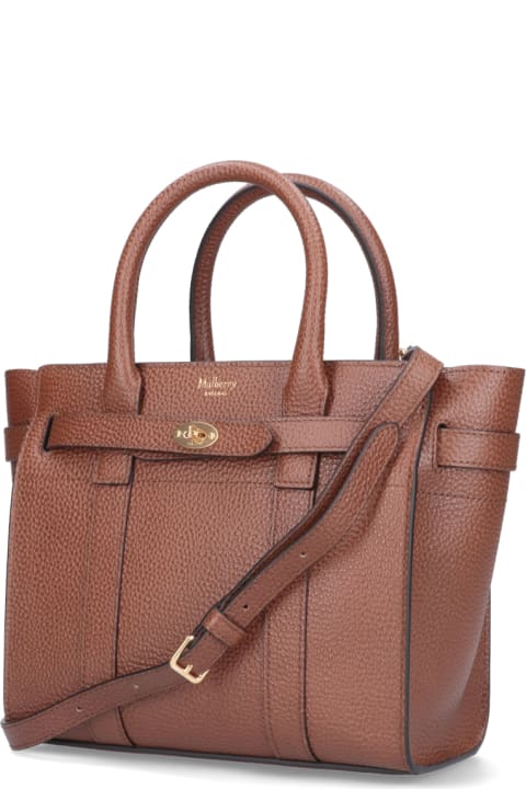 Mulberry Shoulder Bags for Women Mulberry 'zipped Bayswater' Mini Bag