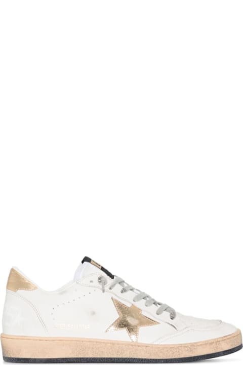Golden Goose Ball Star Leather Sneakers