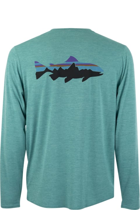 Patagonia Topwear for Men Patagonia Long-sleeved T-shirt With Logo